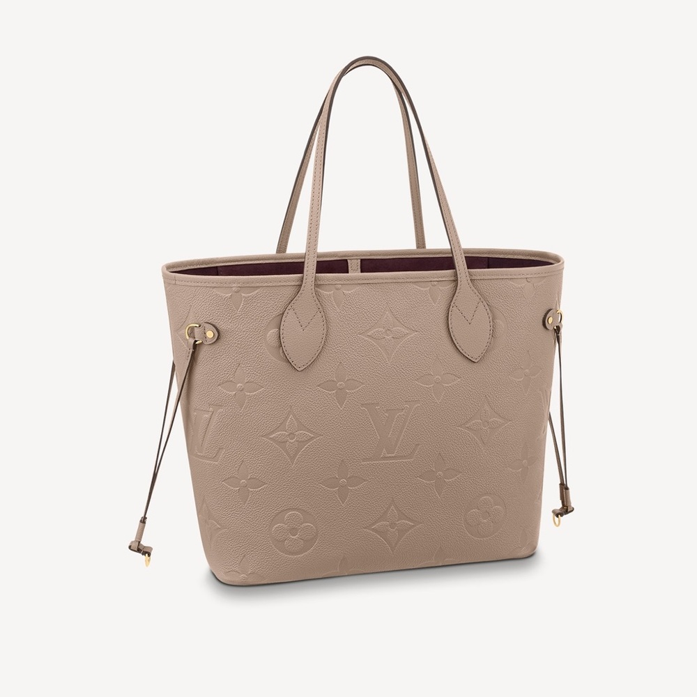 Louis Vuitton Neverfull MM in turtledove